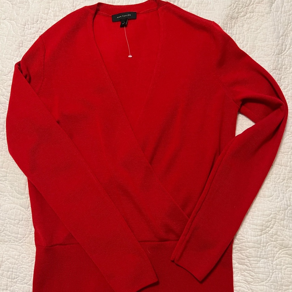 Red sweater